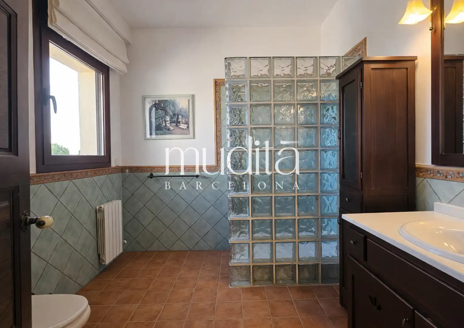 Bathroom of Houses for sale in Argentona  with Heating, Private garden and Terrace