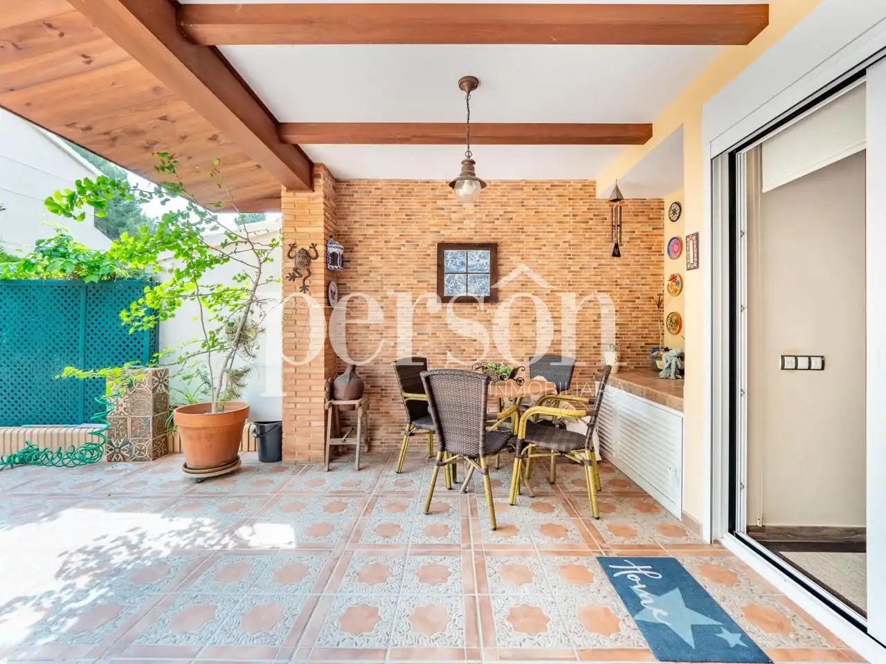 Terraza de Casa adosada en venta en Godella con Calefacción, Jardín privado y Terraza
