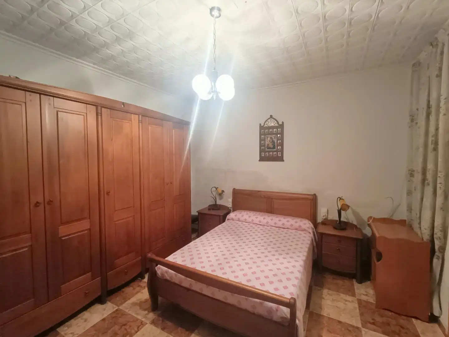 Habitación de Casa adosada en venta en Villarta de San Juan con Calefacción, Terraza y Balcón