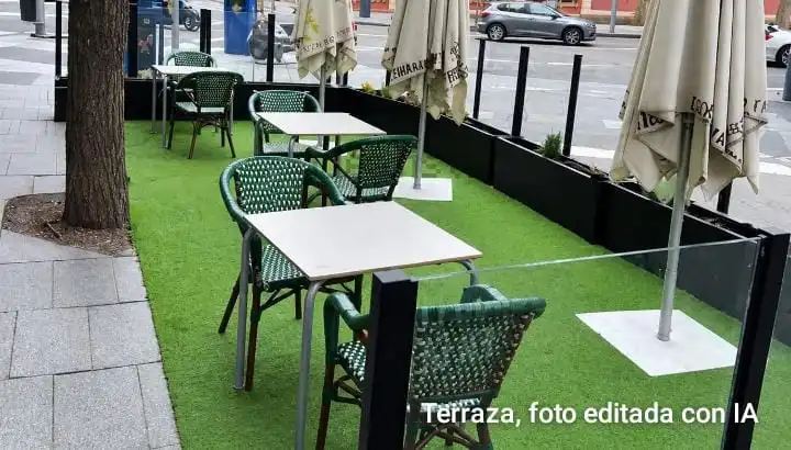 Terraza de Local en traspaso en Madrid con Aire acondicionado, Calefacción y Terraza