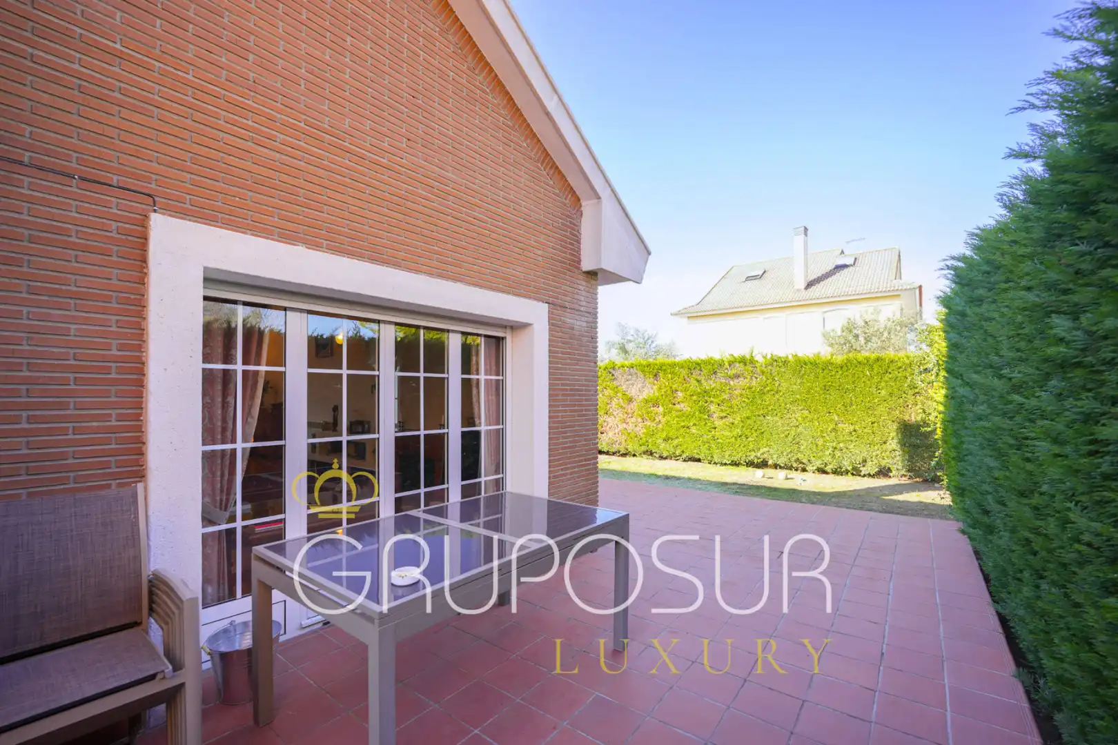 Terraza de Casa o chalet en venta en Boecillo con Calefacción, Jardín privado y Parquet