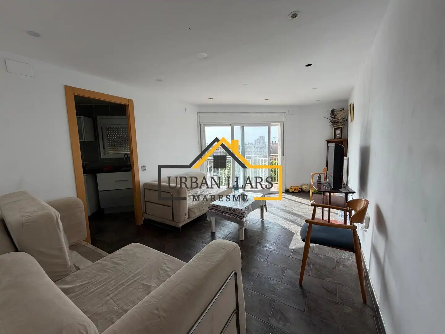 Vista exterior de Piso en venta en Mataró con Balcón
