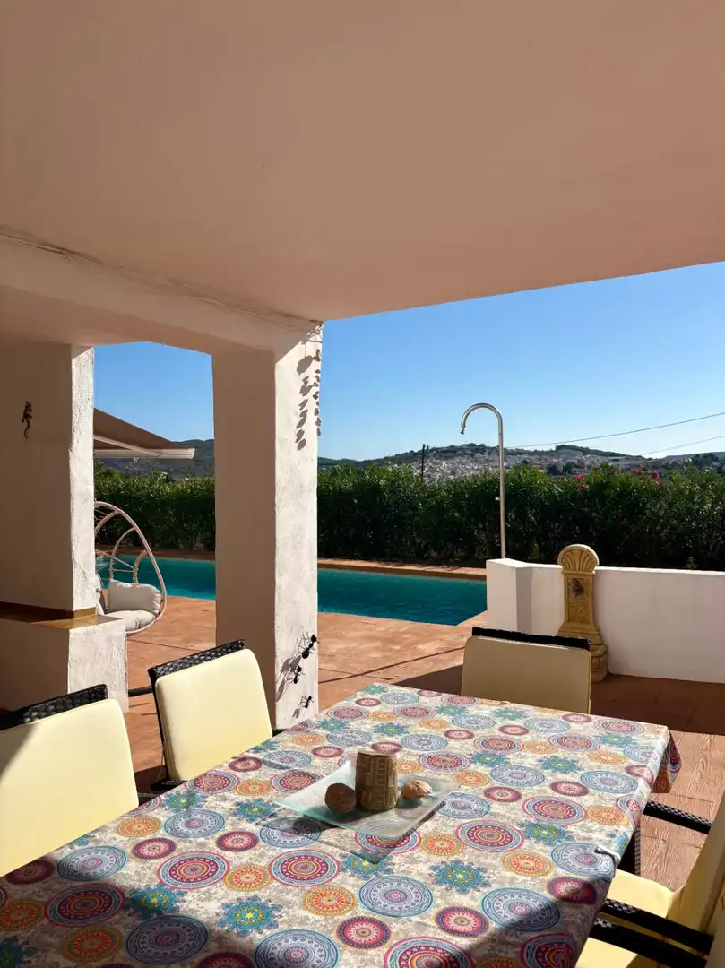 Terrace of Country homes for rent in Benissa  with Terrace and Swimming Pool