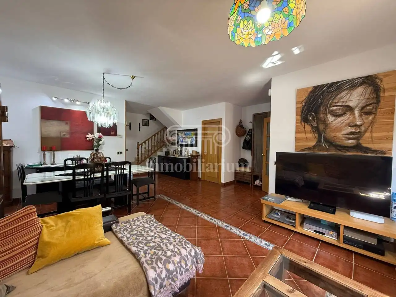 Sala d'estar de Casa o xalet en venda en Blanes amb Aire condicionat, Calefacció i Jardí privat