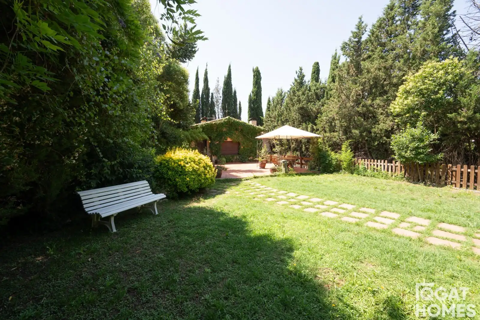 Jardín de Casa o chalet en venta en Sant Cugat del Vallès con Aire acondicionado, Calefacción y Terraza
