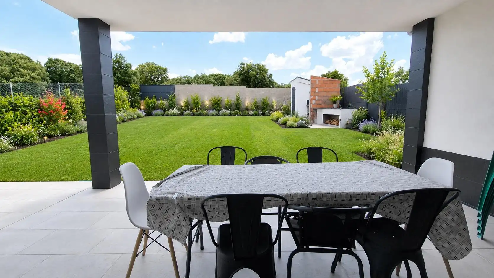 Terraza de Casa o chalet en venta en Carrascal de Barregas con Aire acondicionado, Calefacción y Jardín privado