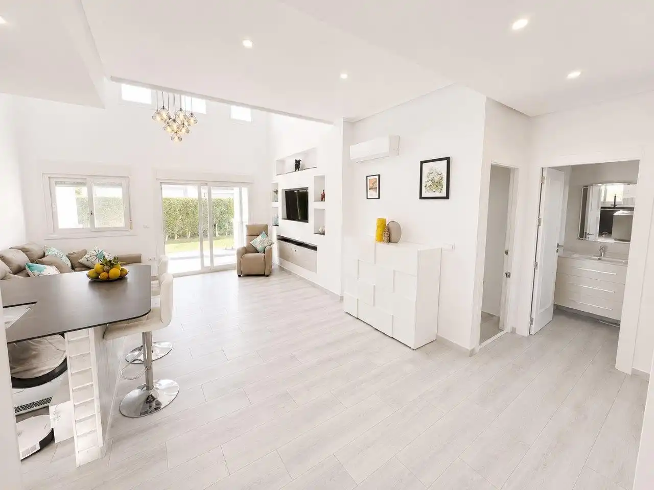 Sala de estar de Casa o chalet en venta en Torre-Pacheco con Aire acondicionado, Calefacción y Terraza