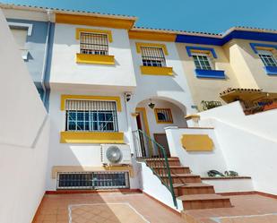 Exterior view of Single-family semi-detached for sale in Málaga Capital  with Air Conditioner and Terrace