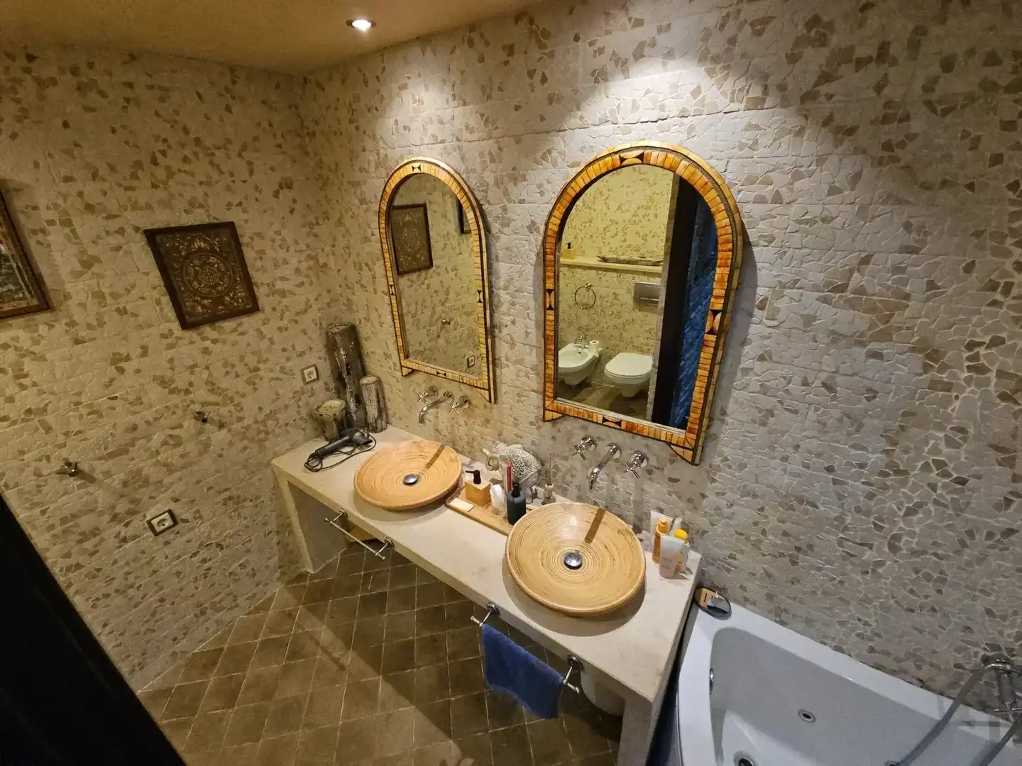 Baño de Casa o chalet en venta en Lloret de Mar con Aire acondicionado, Jardín privado y Terraza