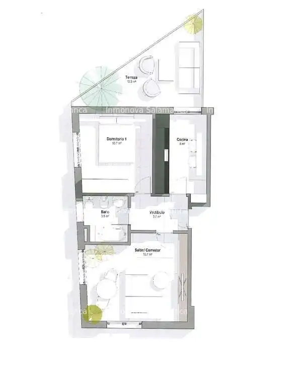 Flat for sale in Encinas de Abajo  with Heating