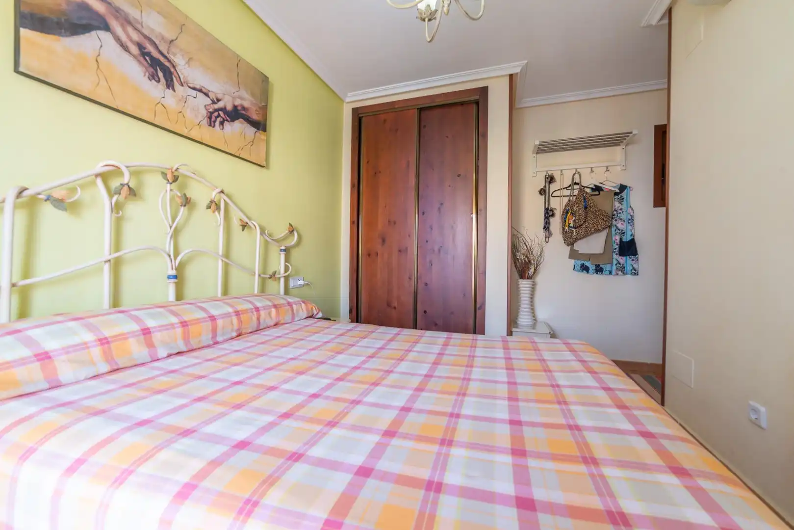 Schlafzimmer von Einfamilien-Reihenhaus zum Verkauf in San Javier mit Klimaanlage, Heizung und Privatgarten