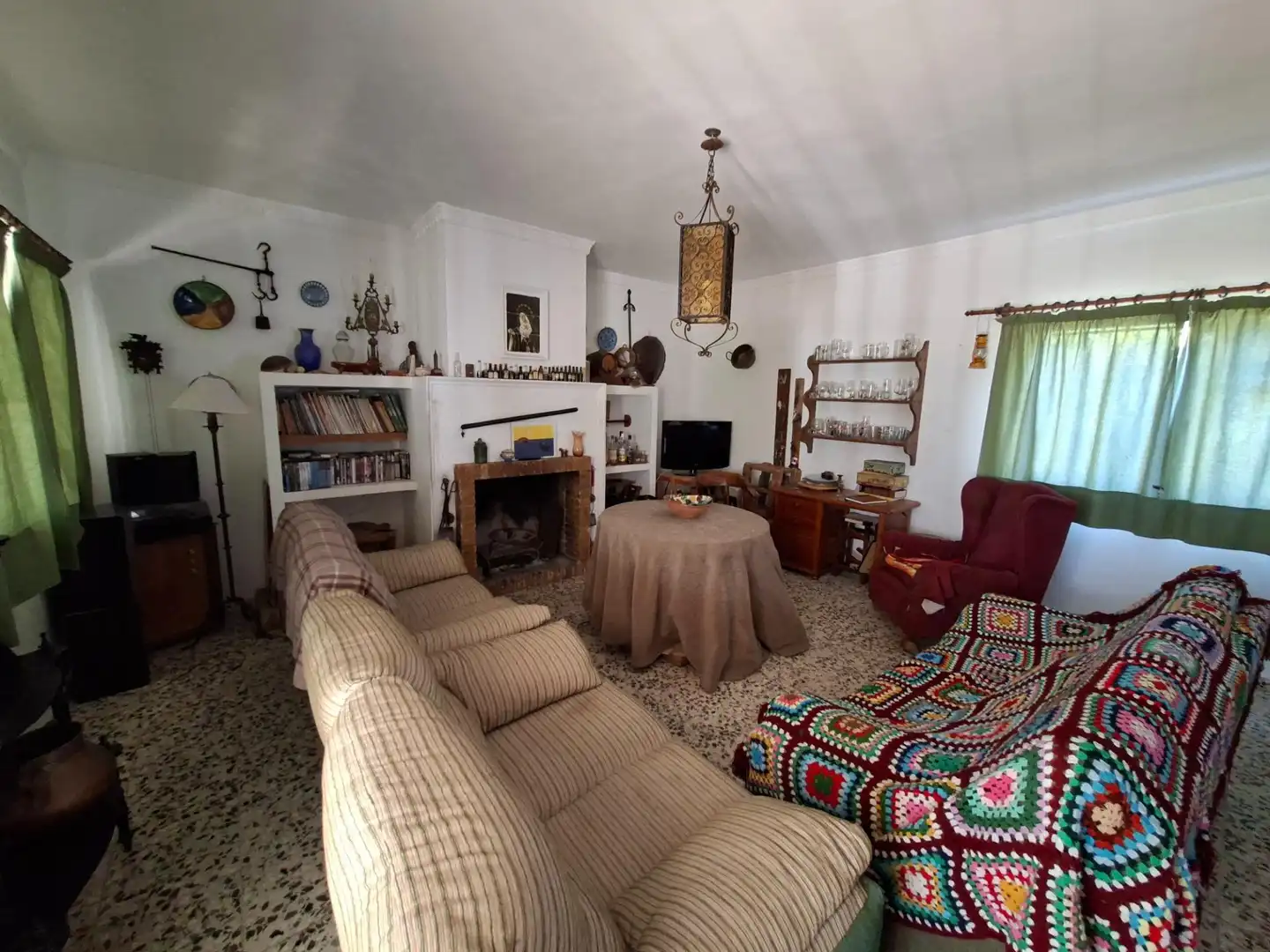 Sala de estar de Casa o chalet en venta en Guillena con Aire acondicionado, Jardín privado y Terraza