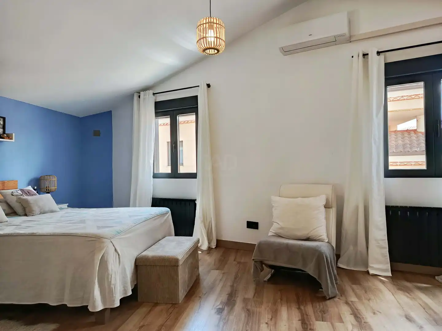 Bedroom of Houses for sale in Meco  with Air Conditioner, Heating and Terrace