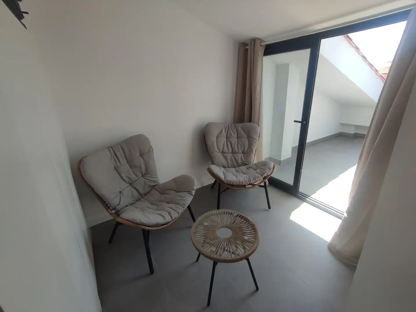 Terraza de Dúplex de alquiler en Palamós con Aire acondicionado, Terraza y Amueblado