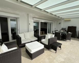 Terrace of Flat for sale in Estepona  with Private garden, Furnished and Oven