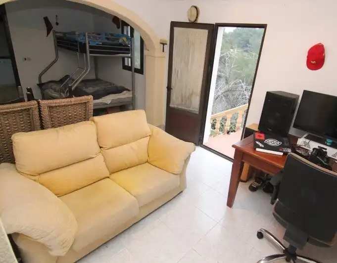 Living room of Houses for sale in Jávea / Xàbia  with Private garden, Terrace and Storage room