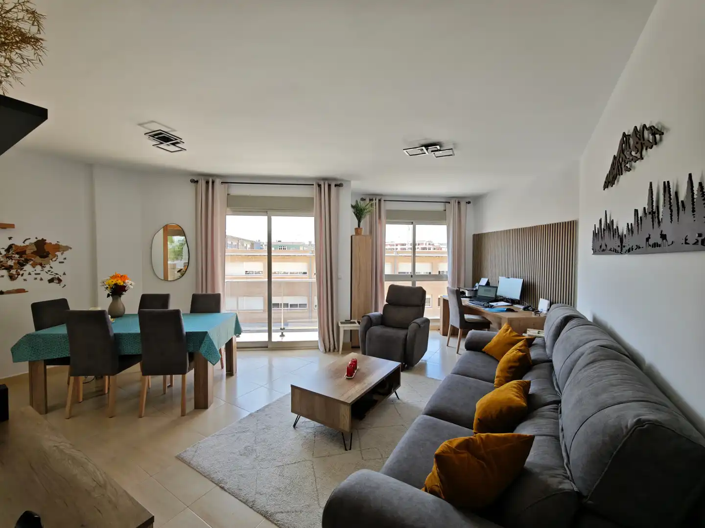Living room of Apartments for sale in San Miguel de Salinas  with Air Conditioner, Storage room and Furnished