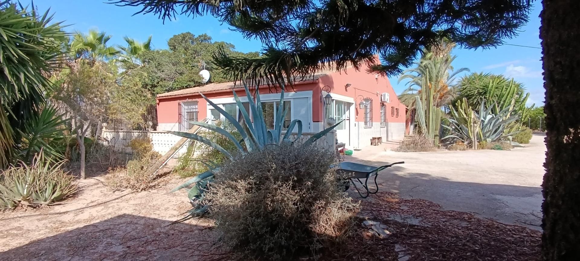 Exterior view of House or chalet for sale in Elche / Elx  with Air Conditioner, Heating and Private garden