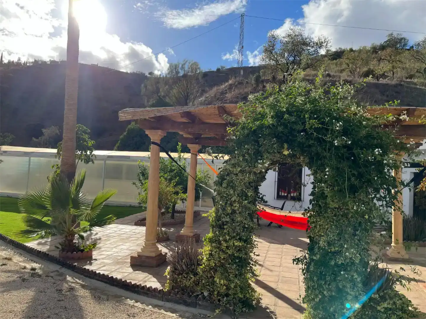 Terrassa de Finca rústica en venda en Casabermeja amb Piscina
