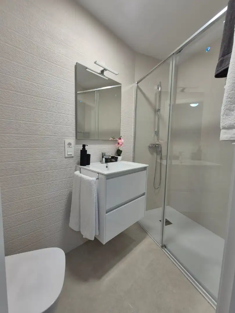 Bathroom of Attic for sale in Nerja  with Air Conditioner, Heating and Terrace