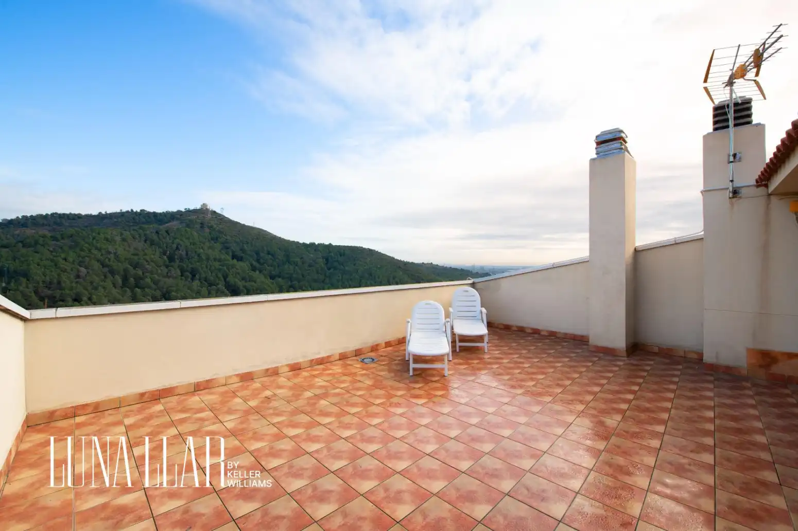 Terrace of Detached homes for sale in Sant Climent de Llobregat  with Heating, Parquet flooring and Terrace