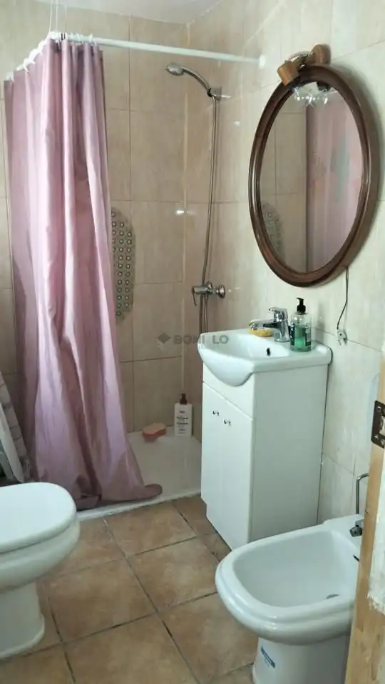 Badezimmer von Einfamilien-Reihenhaus zum Verkauf in Utrillas mit Klimaanlage, Heizung und Möbliert