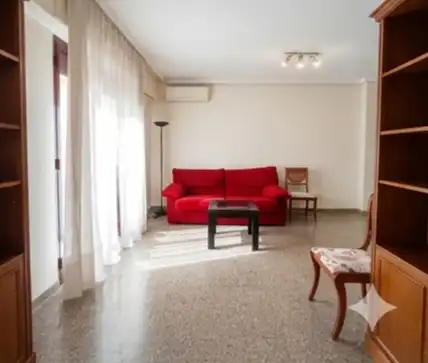 Wohnzimmer von Wohnung zur Miete in Madrid mit Klimaanlage, Heizung und Möbliert