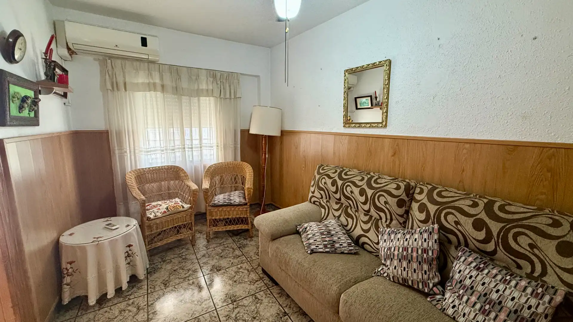 Living room of Houses for sale in Roquetas de Mar  with Terrace and Furnished