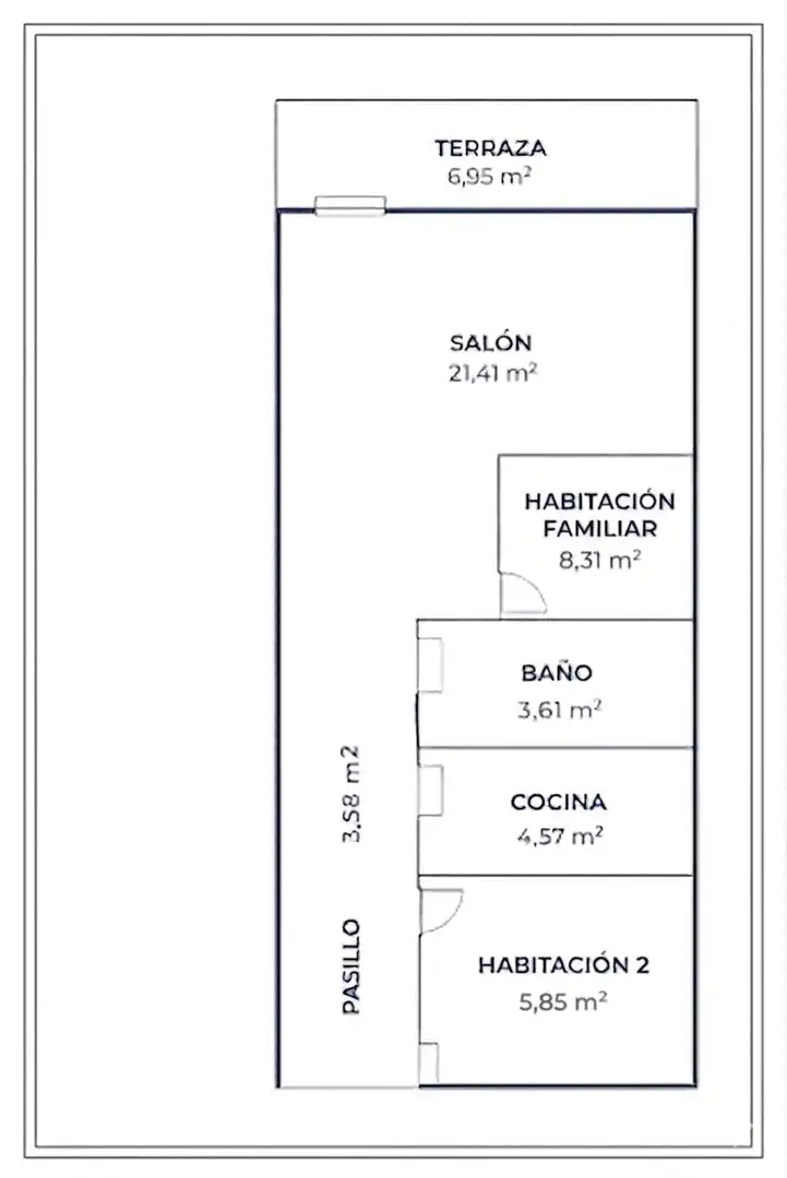 Piso en venta en Getafe