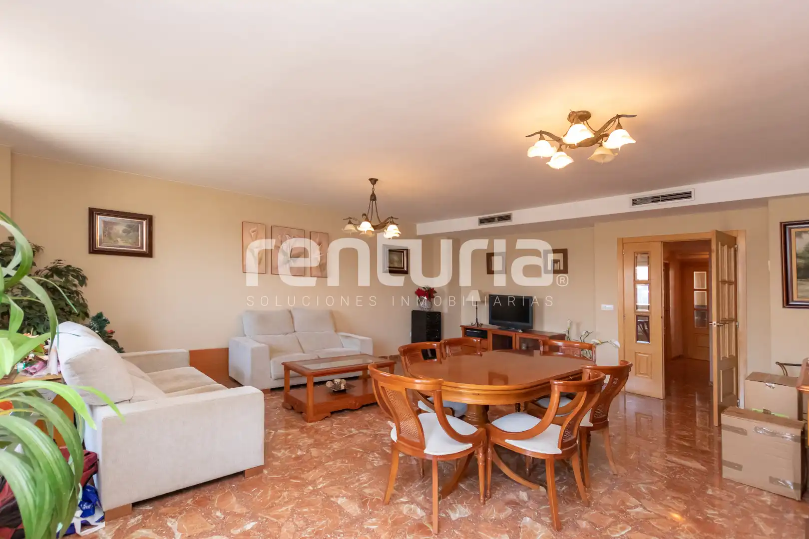 Sala de estar de Dúplex en venta en Vila-real con Aire acondicionado, Calefacción y Terraza