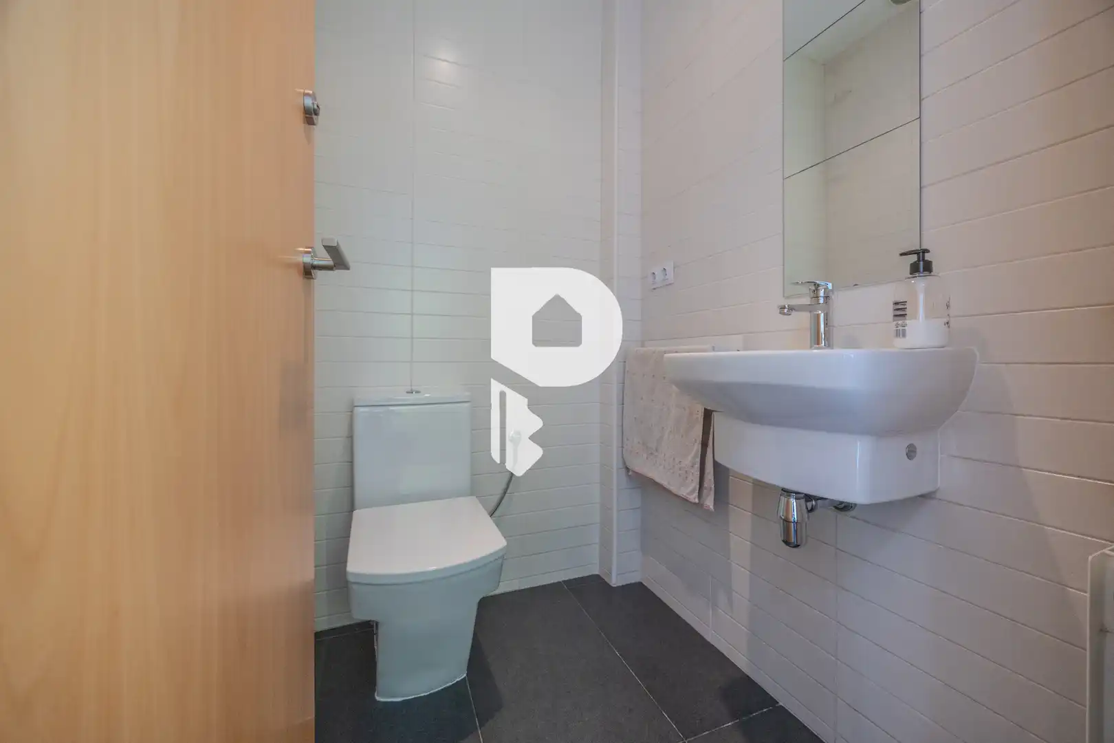 Baño de Casa o chalet en venta en Vallirana con Aire acondicionado, Calefacción y Jardín privado