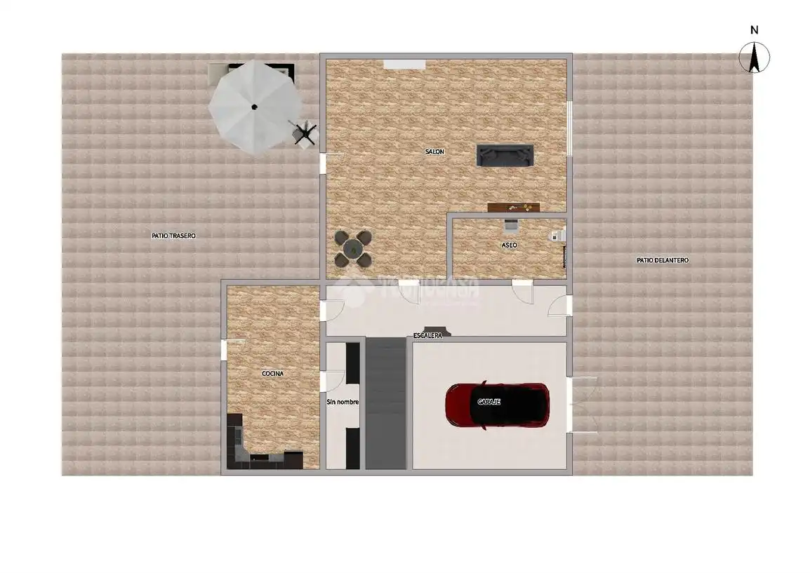 Casa adosada en venta en Albarreal de Tajo con Aire acondicionado y Jardín privado