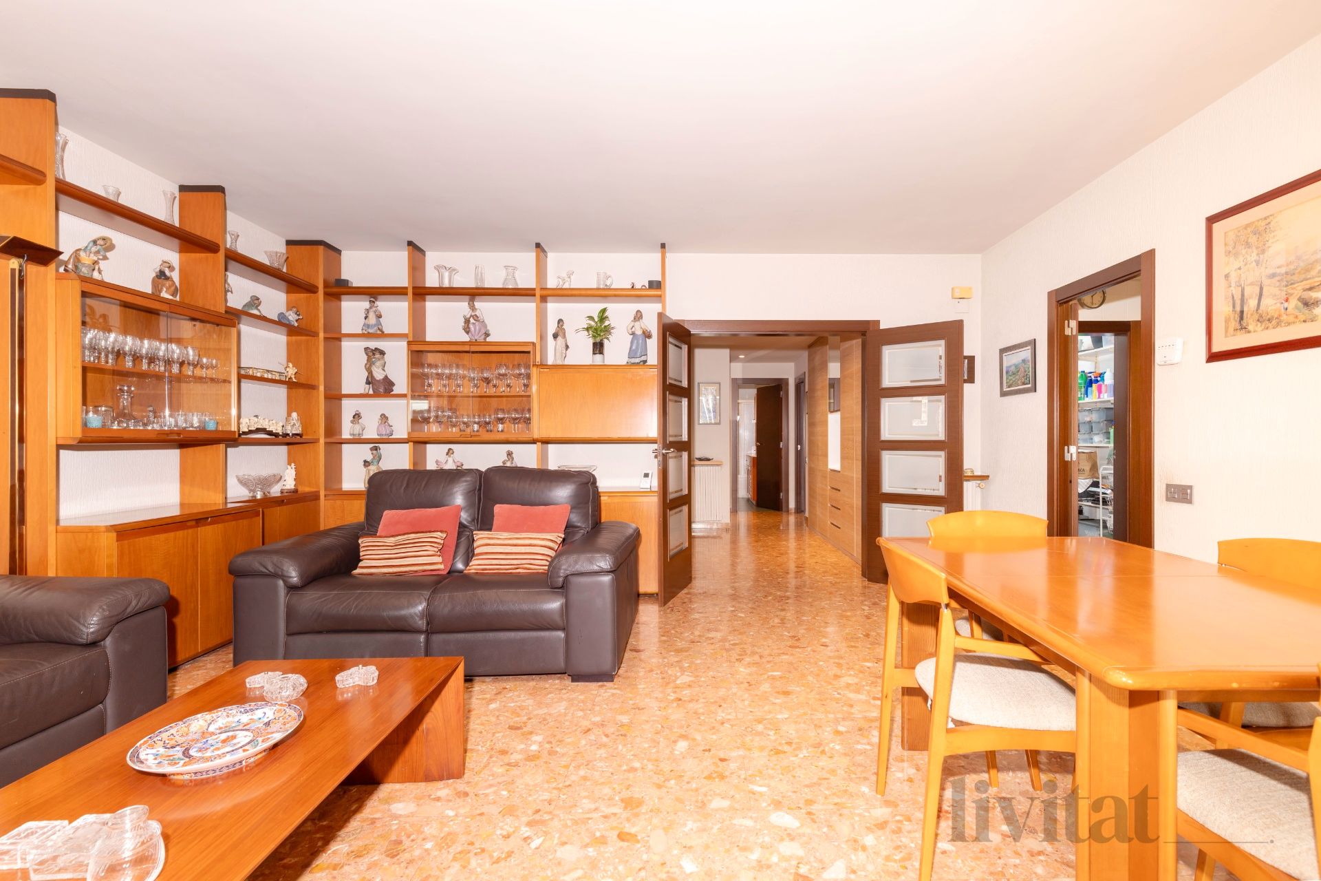 Living room of House or chalet for sale in Terrassa  with Heating, Terrace and Furnished