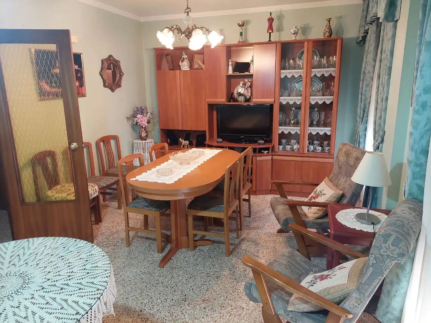 Dining room of Flat for sale in Villena  with Furnished