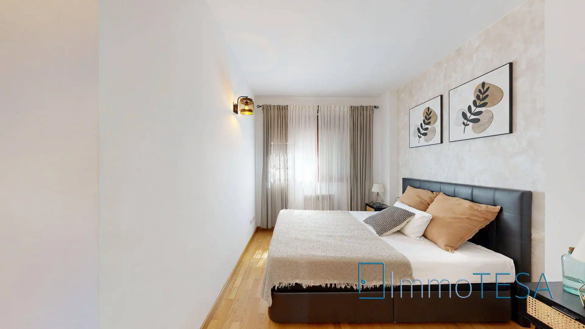 Schlafzimmer von Wohnung zum Verkauf in Barberà del Vallès mit Klimaanlage, Heizung und Parkett