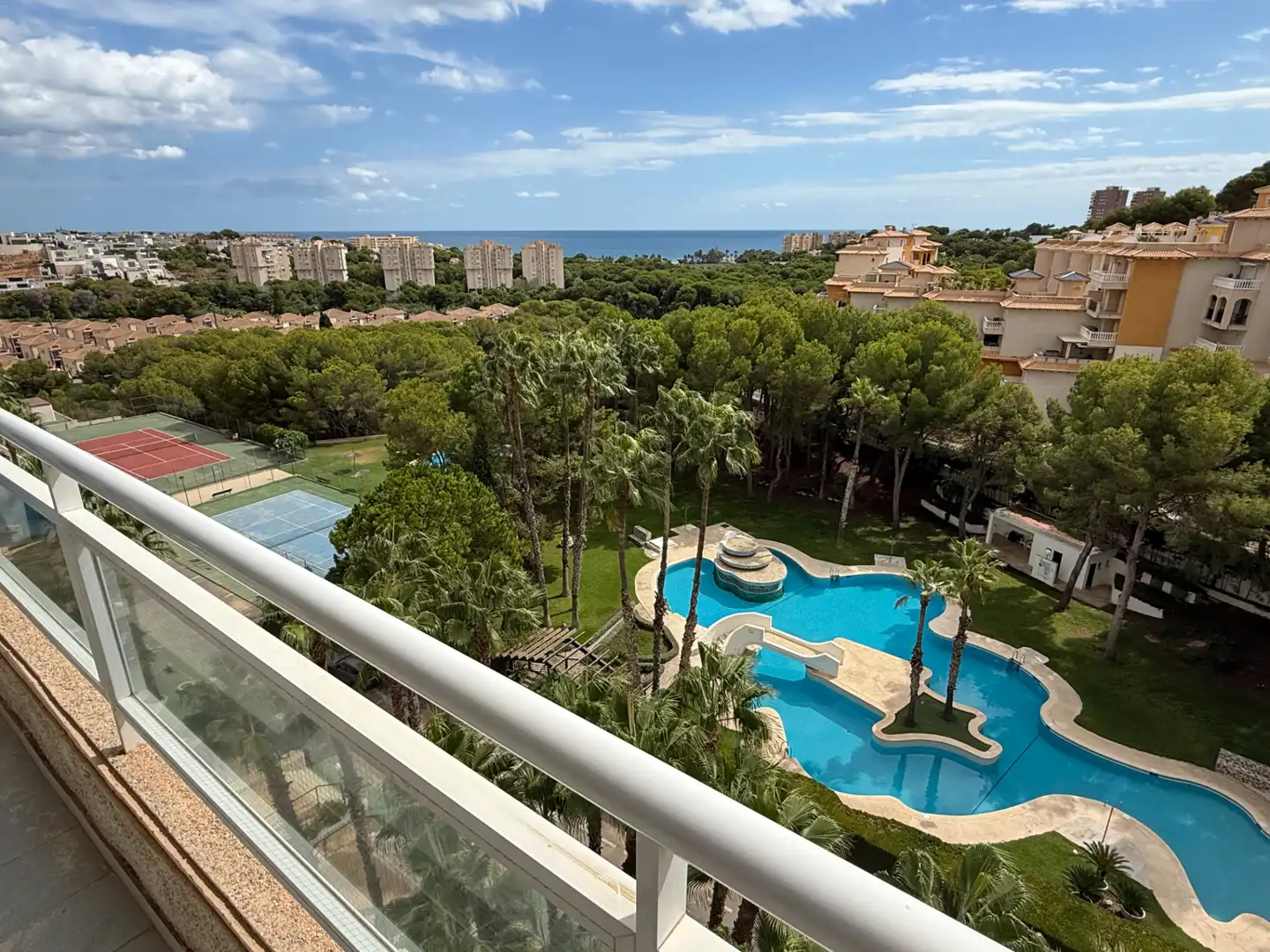 Swimming pool of Flat for sale in Orihuela  with Furnished, Oven and Washing machine