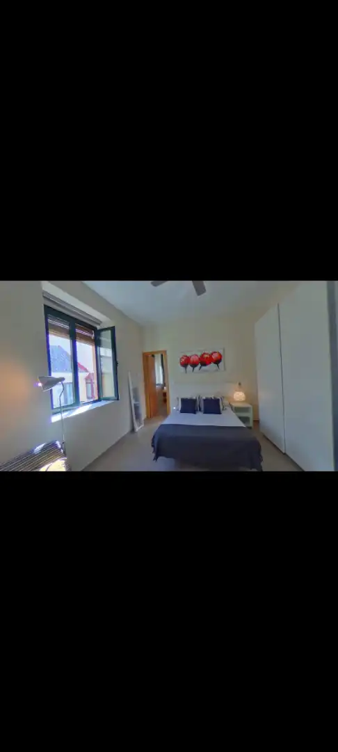 Schlafzimmer von Wohnung zur Miete in Málaga mit Möbliert