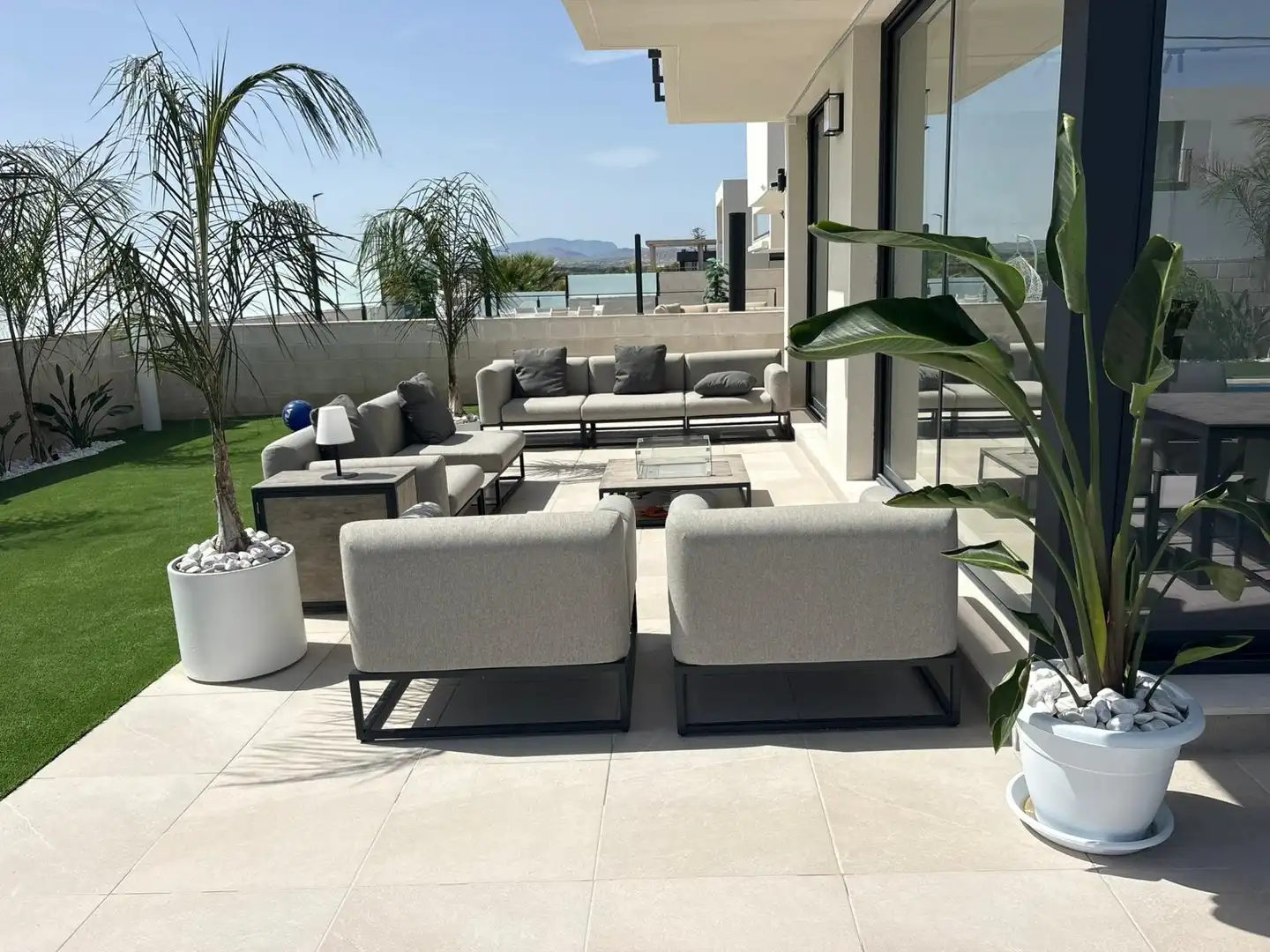 Terrassa de Casa o xalet en venda en Santa Pola amb Aire condicionat, Jardí privat i Terrassa