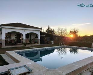 Swimming pool of House or chalet for sale in Utrera  with Air Conditioner and Swimming Pool