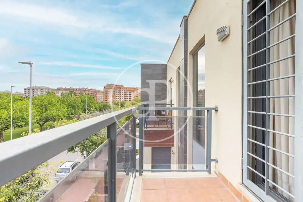 Balcony of Detached homes for sale in Castellón de la Plana / Castelló de la Plana  with Air Conditioner, Heating and Terrace