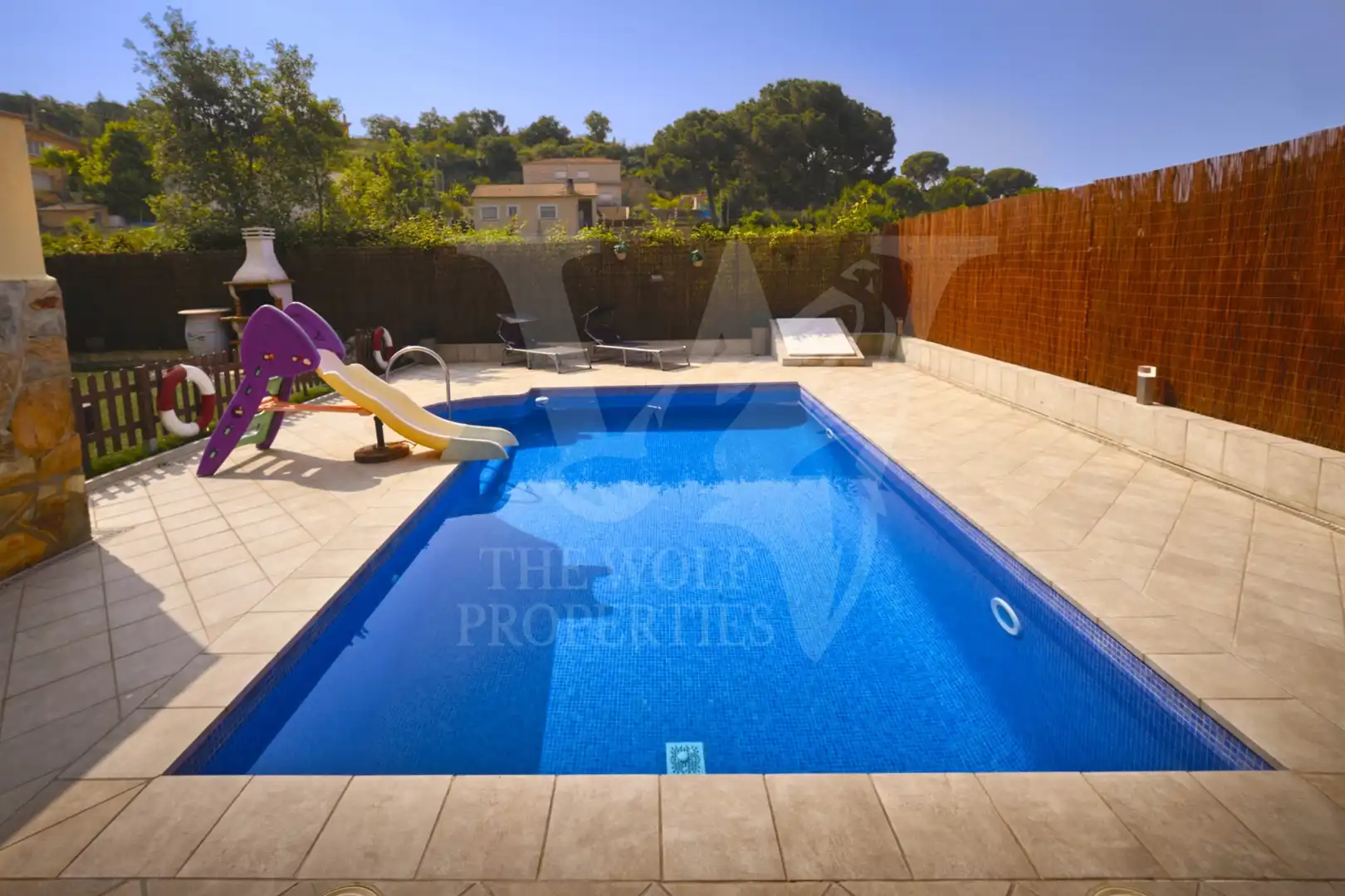 Swimming pool of Houses for rent in Aiguaviva Parc