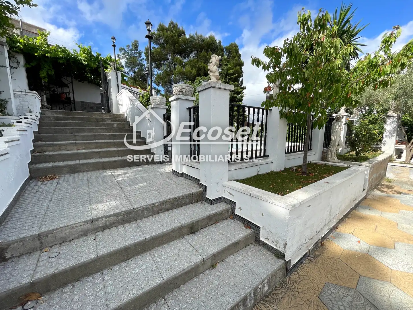 Exterior view of Detached homes for sale in Vallirana  with Heating, Private garden and Terrace
