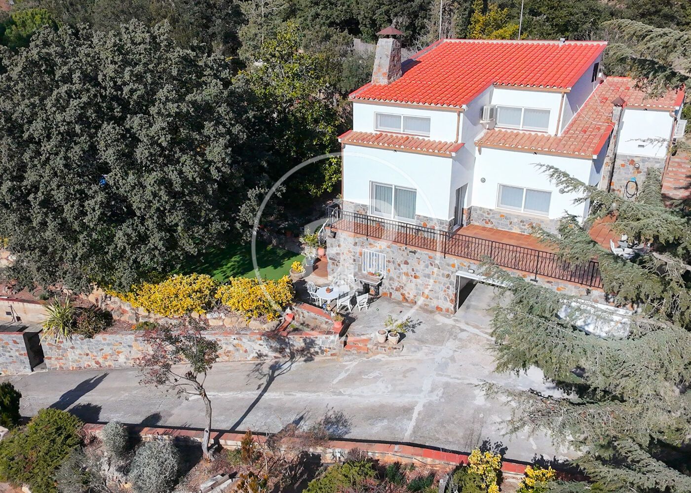 Exterior view of House or chalet for sale in Matadepera  with Air Conditioner, Heating and Private garden