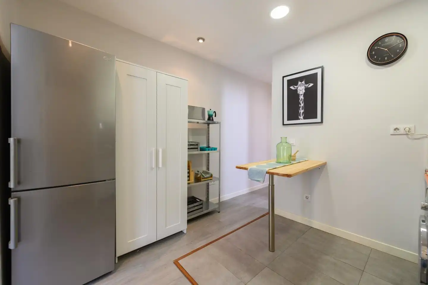 Cocina de Piso de alquiler en Madrid con Aire acondicionado, Calefacción y Amueblado