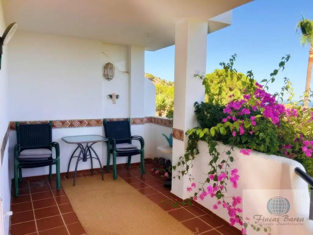 Terrace of Flat for rent in Mijas  with Air Conditioner, Terrace and Furnished