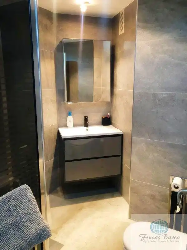 Bathroom of Flat for rent in Mijas  with Air Conditioner, Terrace and Furnished