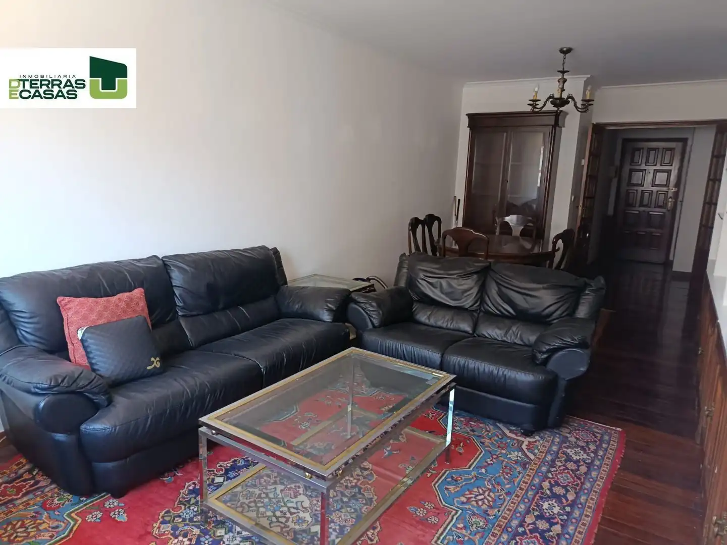 Sala de estar de Piso en venta en Pontevedra Capital  con Calefacción, Terraza y Trastero