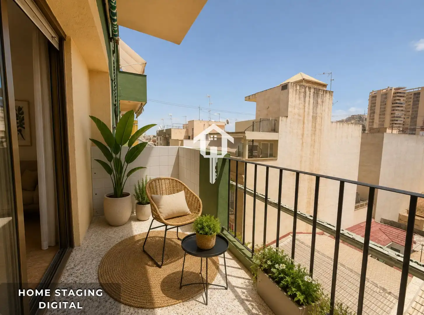 Terraza de Piso en venta en Alicante / Alacant con Trastero