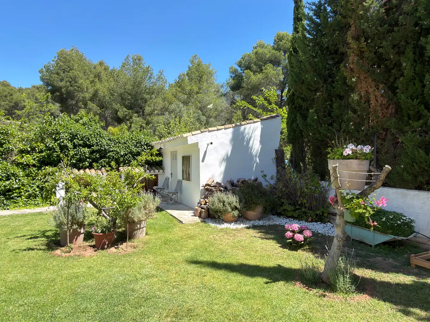 Jardí de Casa o xalet en venda en Náquera amb Aire condicionat, Jardí privat i Terrassa