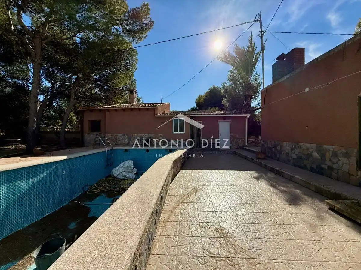 Exterior view of Houses for sale in Aspe  with Swimming Pool